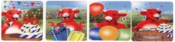VACHE QUI RIT : Magnets "Spécial Anniversaire 90 ans"
