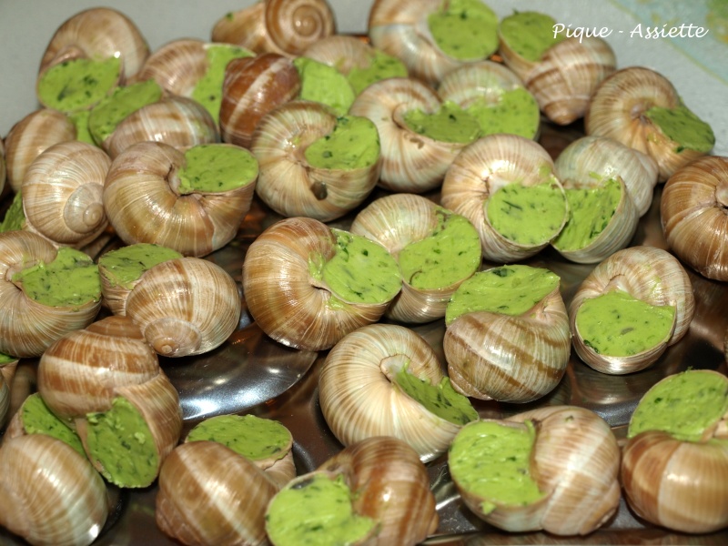 Escargots de Bourgogne : Recette de Escargots de Bourgogne