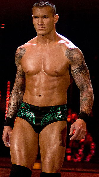 Randy Orton all the way Jai deja les sleeves tattoos ca part ben 
