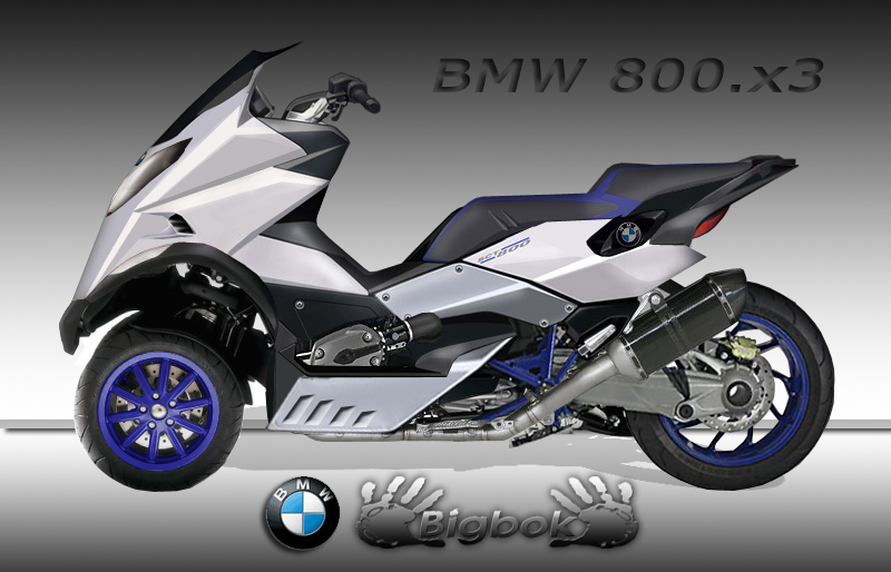 Scooter 3 roues bmw #6