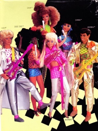barbie rock star 1986
