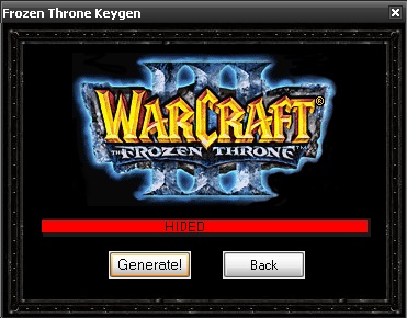 Читы / WarCraft 3: Key Generator (English) - чит коды, nocd 