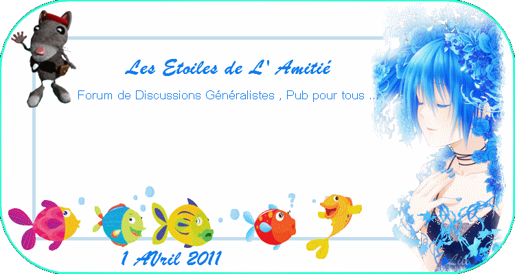 Les étoiles de l'amitié