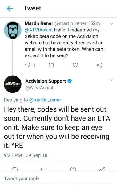 Sekiro Leak Beta